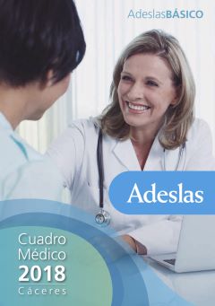 Cuadro médico Adeslas Básico Cáceres
