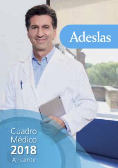 Cuadro médico Adeslas Alicante